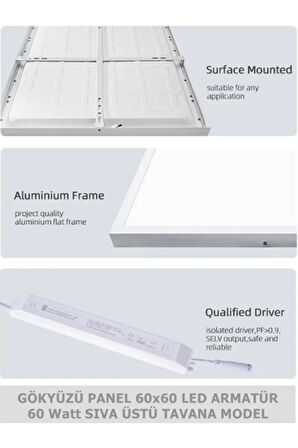Mutfak Led Avize Şık Desenli Led Avize 60w Tavana Model Modern Led Avize, Beyaz Işık,