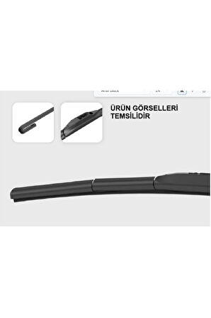 Sılecek Supurgesı Arka 350 mm Plastık Accent I 40 Corolla