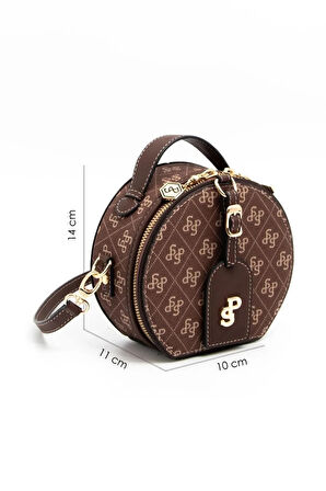 Silver & Polo Siyah Şık ve Zarif Kadın Mini Çapraz Omuz Çantası