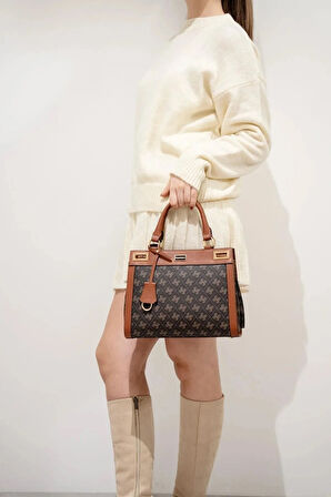 Silver & Polo Zarif Kadın El Çantası Omuz Askılı