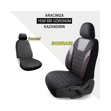 Alfa Romeo Mito Simple Serisi Oto Koltuk Kılıfı Seti 