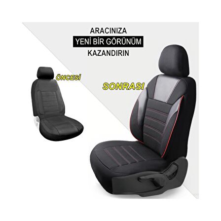 Hyundai İ10 Simple Serisi Oto Koltuk Kılıfı Seti   