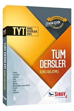 Tyt Tüm Dersler Konu Anlatımlı Tek Kitap (yeni Müfredat)