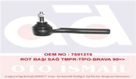Sismak 110431 Rot Başı Sağ Tempra Tipo Brava Bravo 7591215