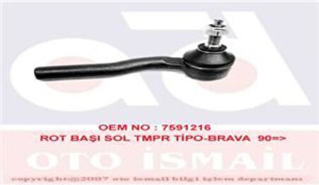 Sismak 110432 Rot Başı Sol Tempra Tipo Brava Bravo 7591216