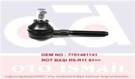 Sismak 120230 Rot Başı Renault 9 Renault 11 Renault 21 R25 Express Espace Em 7701461141