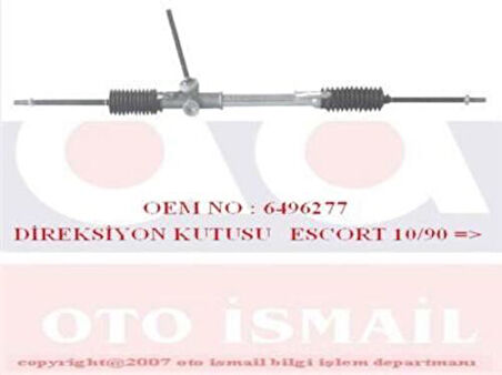 Sısmak 230211 Direksiyon Kutusu (Rotbassız) Escort V 90> Escort Vı 92>