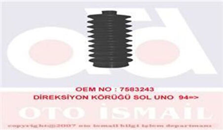 Sısmak 410412 Direksiyon Körüğü Sol Uno Panda