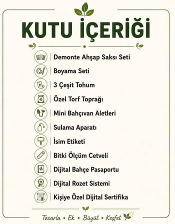 Bahçe Kutum Keşif Serisi