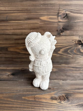 Ham Polyester Milo Ayıcık Dekoratif Biblo