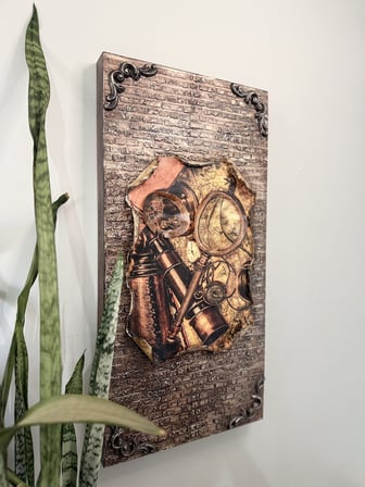 Atlas – Vintage Rölyef Pano