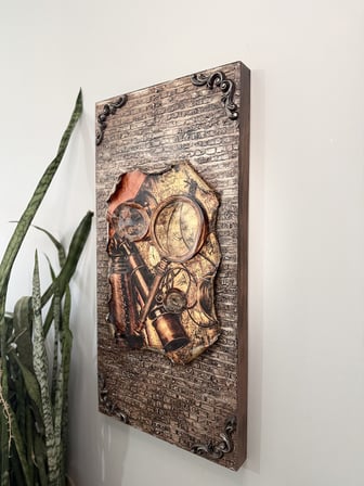 Atlas – Vintage Rölyef Pano