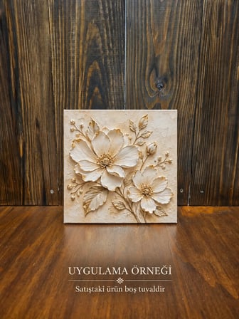 Ekonomik Boş Tuval – 10×10 cm