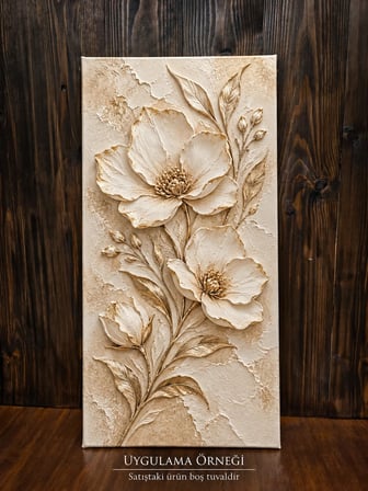 Ekonomik Boş Tuval – 35×70 cm
