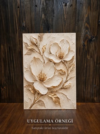 Ekonomik Boş Tuval – 50×70 cm