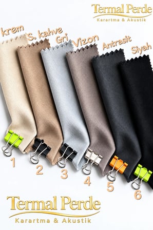 Dimout Karartma Blackout Perde - Vizon