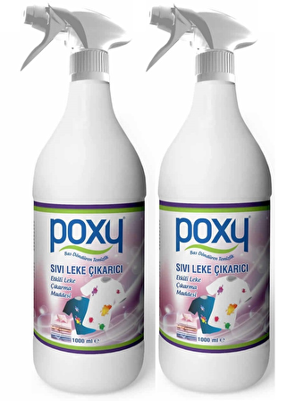 Poxy Sıvı Leke Çıkarıcı 1 Kg 2 Adet