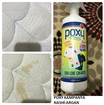 Poxy Sıvı Leke Çıkarıcı 1 Kg 2 Adet