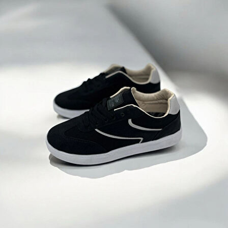 ERKEK GÜNLÜK SİYAH RAHAT SNEAKER 
