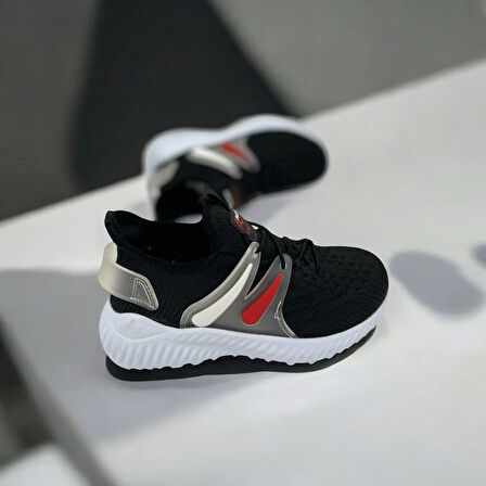 SİYAH ERKEK ÇOCUK TRİKO SNEAKER 