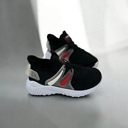 SİYAH ERKEK ÇOCUK TRİKO SNEAKER 