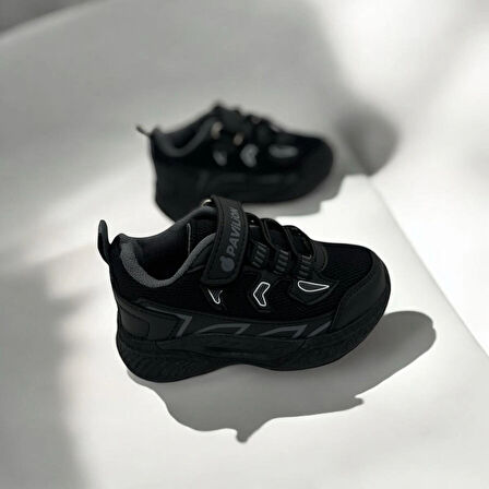 ERKEK ÇOCUK SİYAH GÜNLÜK SNEAKER 