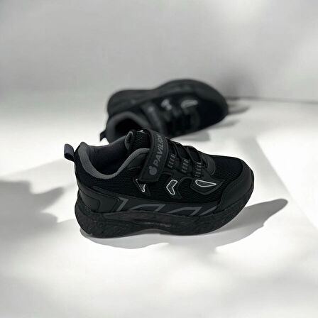 ERKEK ÇOCUK SİYAH GÜNLÜK SNEAKER 