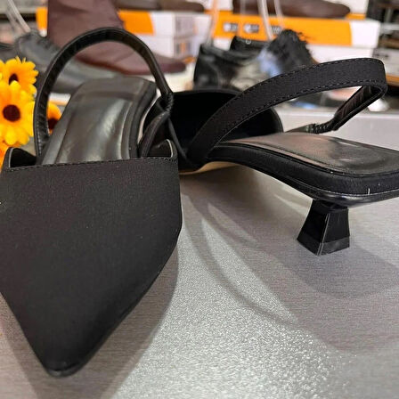 3CM MİNİ KADEH TOPUK KLASİK SİVRİ BURUN 2025 MODEL DÜZ AYAKKABI-RAHAT-ŞIK