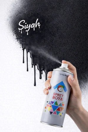 400 ml Metal Ahşap Beton Yüzeylere Uygun Sprey Boya Hobi Dekoratif Amaçlı Sprey Boya