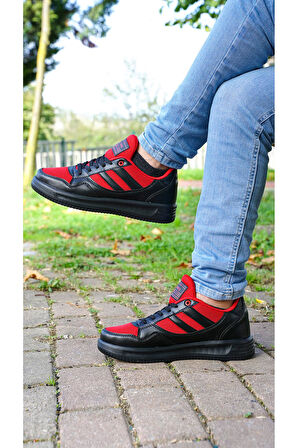 Ortopedik Taban Fileli Casual Terletmez Esnek Hafif Sneaker Erkek Spor Ayakkabı