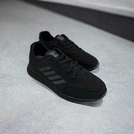  ERKEK RAHAT VE KONFORLU SİYAH SNEAKER