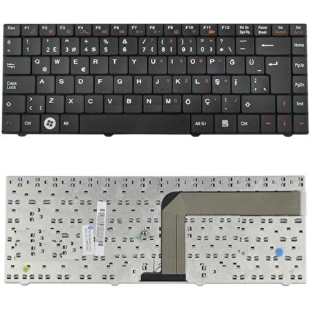 K020628J1, K020628K, K020628K1, K020628K2 Uyumlu Klavye Tuş Takımı Tuş Seti Siyah Türkçe