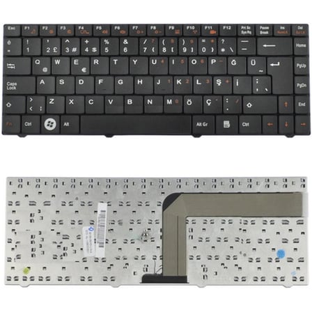 71GU40182-00, 71GU50082-00, 71GV50072-00, 71GV50182-00 Uyumlu Klavye Tuş Takımı Tuş Seti Siyah Tr