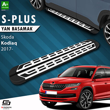 S-Dizayn Skoda Kodiaq S-Plus Gri Yan Basamak 193 Cm 2017 Üzeri A+ Kalite