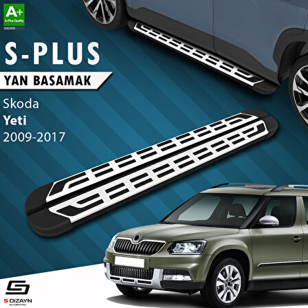 S-Dizayn Skoda Yeti S-Plus Gri Yan Basamak 173 Cm 2009-2017 A+ Kalite