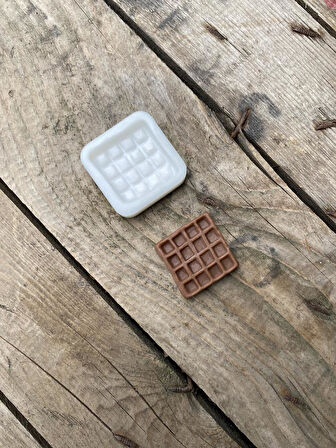 Waffle Mum Kalıbı (Silikon) (1 Adet)