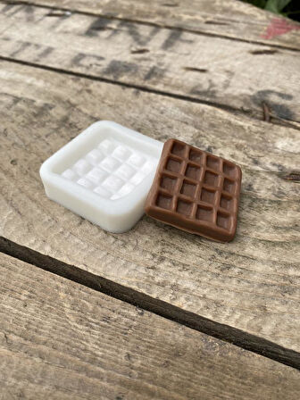 Waffle Mum Kalıbı (Silikon) (1 Adet)