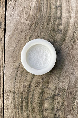 Oreo Bisküvi Tekli Mum Kalıbı (Silikon) (1 Adet)