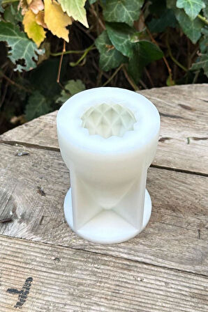 Yılbaşı Ağacı Out Tekli Mum Kalıbı ( Silikon ) 1 Adet