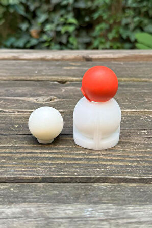 Küre 3cm Çap Silikon Mum Kalıbı