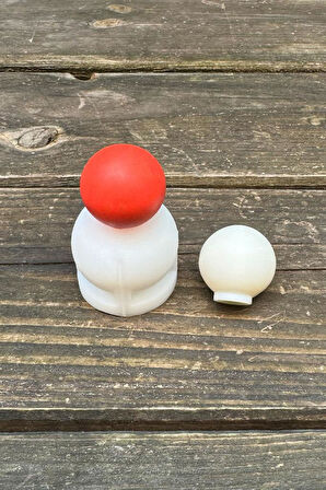 Küre 3cm Çap Silikon Mum Kalıbı