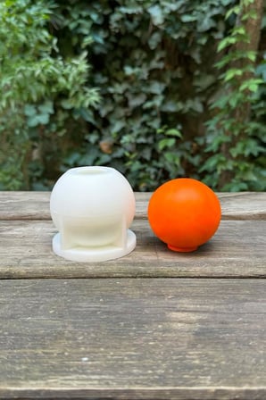 Küre 6cm Çap Silikon Mum Kalıbı