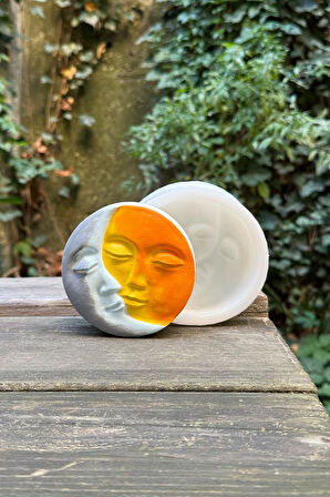 Ay ve Güneş Silikon Mum Kalıbı