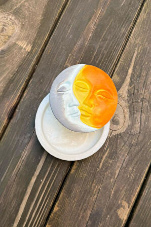 Ay ve Güneş Silikon Mum Kalıbı