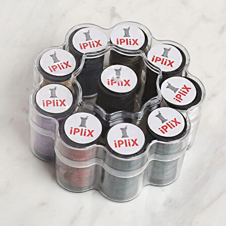 Loren İplix Dikiş İplik Seti 10 Lu - Ybl-131