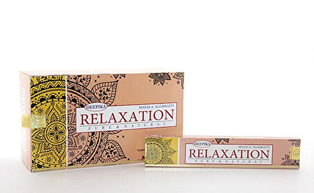 Deepika Relaxation Aromalı Çubuk Tütsü