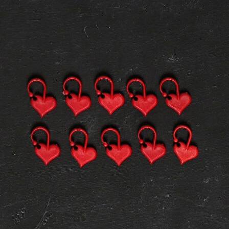 Leyloş Love 10 Lu Kalp İlmek İşaretleyici - 407-7