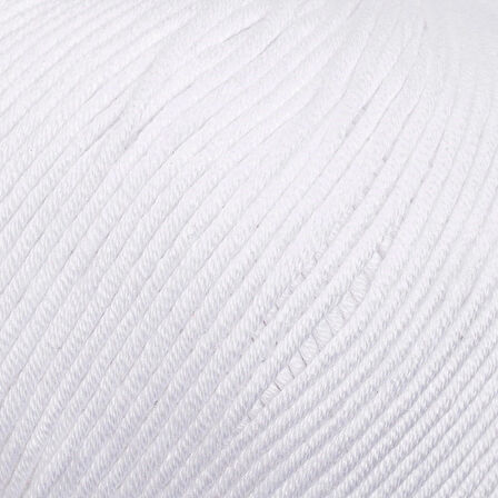 Leyloş Xl Mercerized Beyaz El Örgü İpi - 2 - 33759