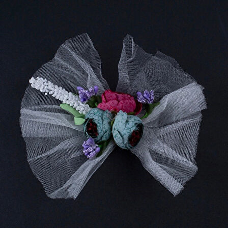 Leyloş Bohça Süsü 3lü Beyaz