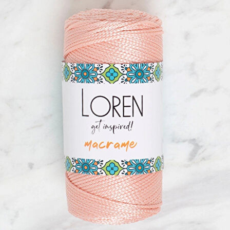 Leyloş Macrame Açık Yavruağzı El Örgü İpi - Rm 070 - 34342